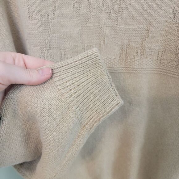 Woolrich Deer Vintage Crewneck Grandpa Sweater Size Large - Picture 7 of 9